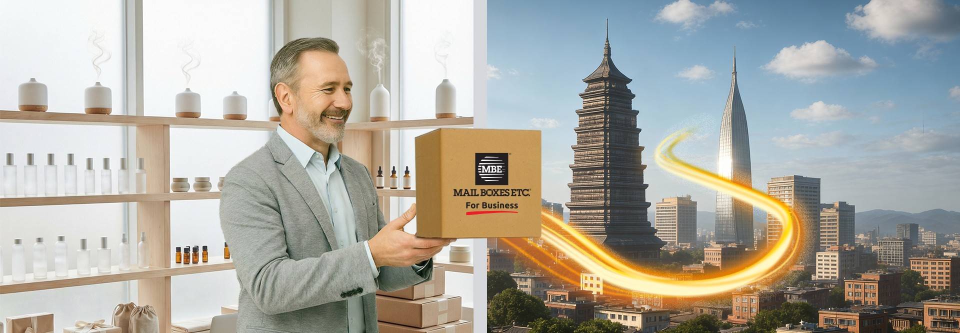 Grow your business internationally.<br/>Ship to Asia worry-free 