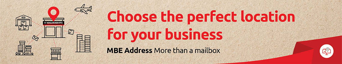 Choose the perfect location for your business with MBE mailbox rental